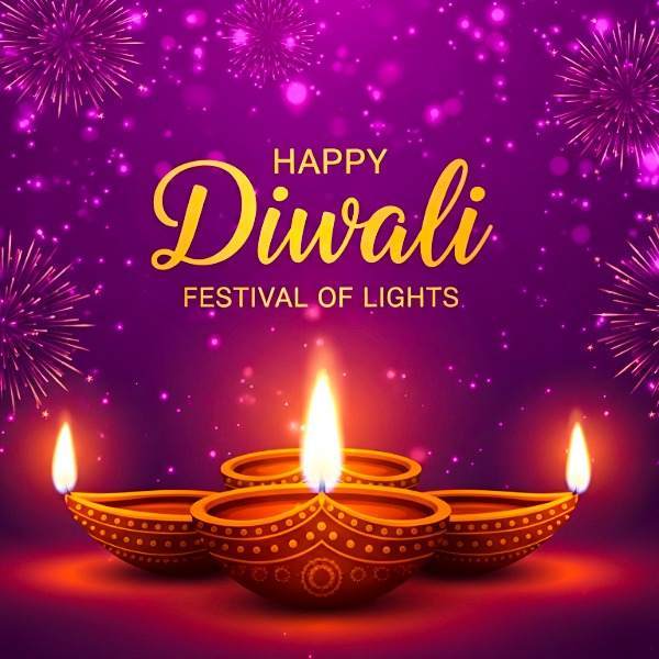 Diwali Royal Elephant Greeting Card — Free Download | Udhsri Technologies